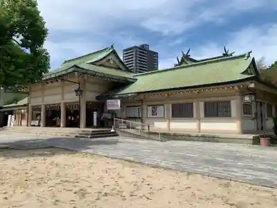難波大社 生國魂神社の本殿・本堂