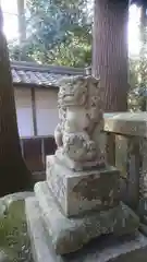 雨霜神社の狛犬