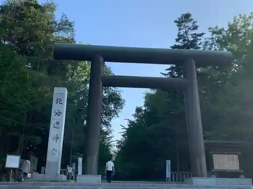 北海道神宮の鳥居