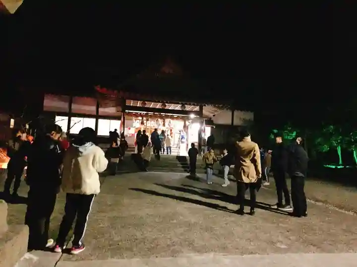 川田八幡神社の本殿・本堂