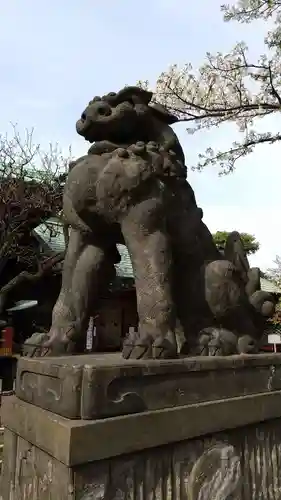 根津神社の狛犬