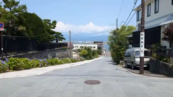船魂神社の景色
