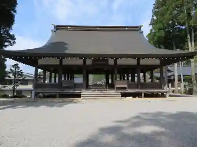 飛驒一宮水無神社の本殿・本堂