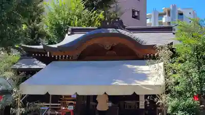 池尻稲荷神社の本殿・本堂
