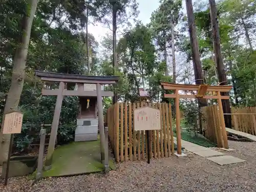 岩槻久伊豆神社の末社・摂社