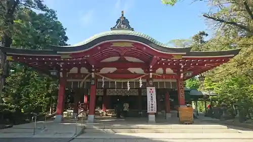 越ヶ谷久伊豆神社の本殿