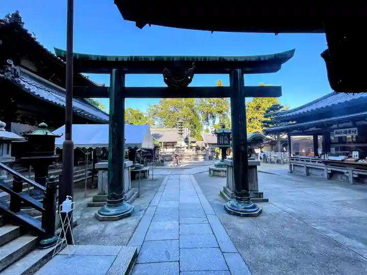 宝山寺の御朱印