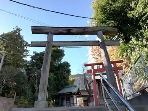 藏王高根神社の鳥居