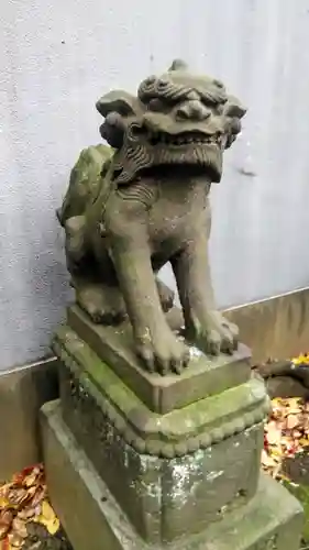 櫻田神社の狛犬