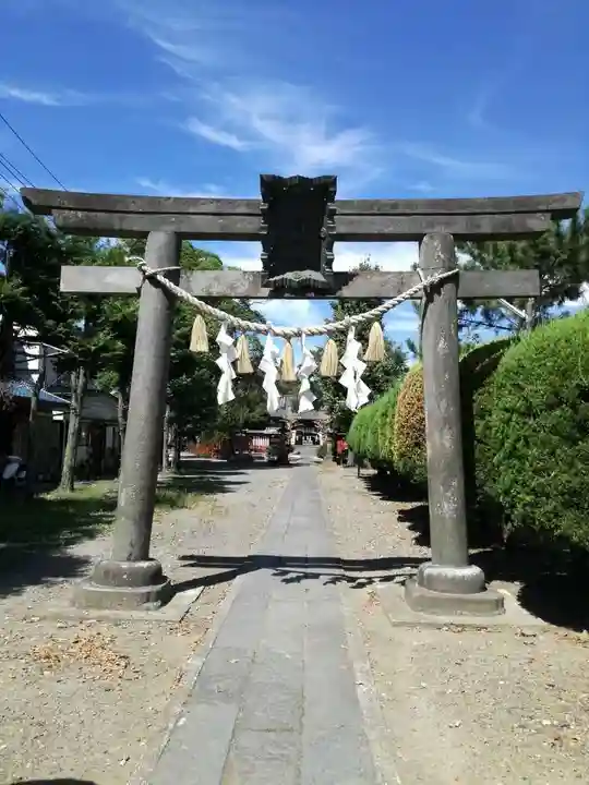 幸宮神社の鳥居