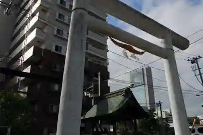 阿邪訶根神社の鳥居