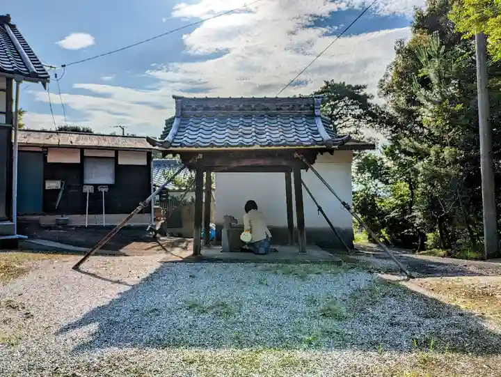 住吉社の手水舎