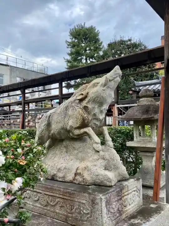 摩利支天堂 禅居庵の狛犬