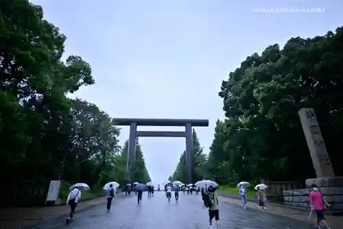 靖國神社の鳥居
