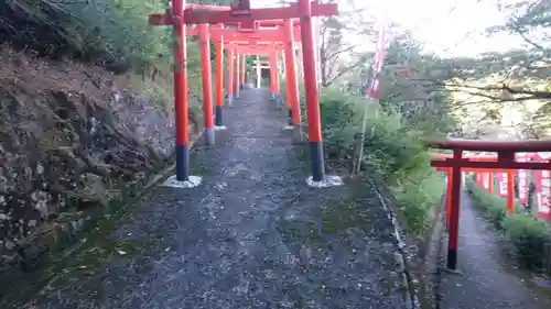 岐阜稲荷山本社の鳥居