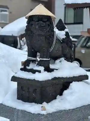 札幌諏訪神社の狛犬