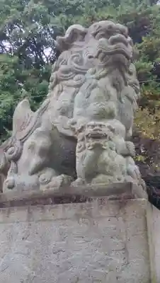 松が丘北野神社の狛犬