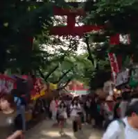花園神社のお祭り