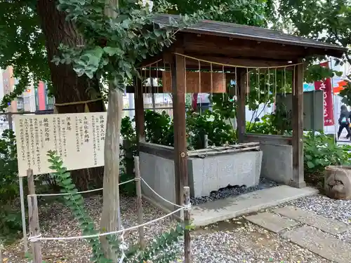 庚申神社の手水