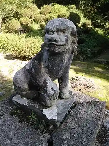 大聖寺の狛犬