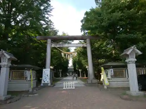 帯廣神社の鳥居