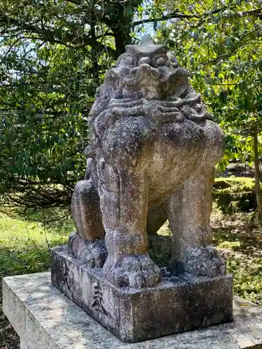 若狭彦神社（上社）の狛犬