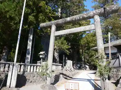 矢彦神社の鳥居