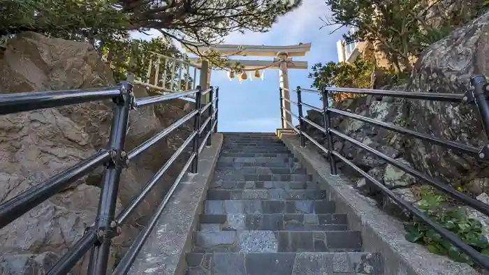 海津見神社（桂浜龍王宮）の鳥居