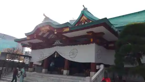 日枝神社の本殿・本堂
