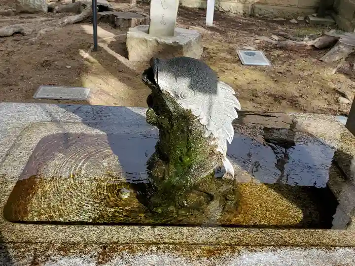 神炊館神社 ⁂奥州須賀川総鎮守⁂の手水舎