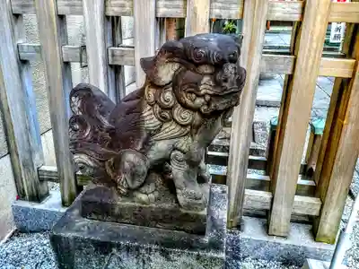 櫻天神社の狛犬