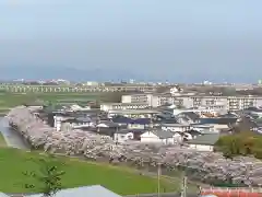 千栗八幡宮の景色