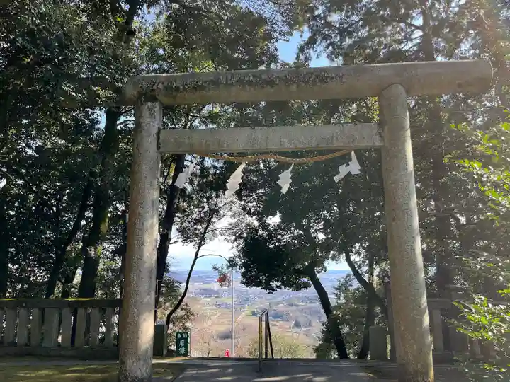 唐澤山神社の鳥居