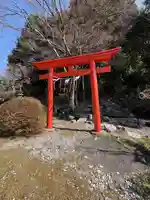 鮎原劔神社の鳥居