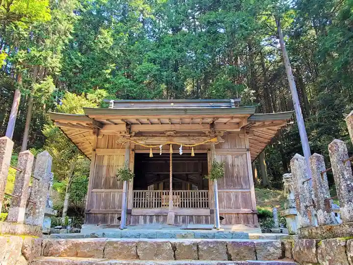日間神社の本殿・本堂