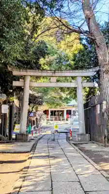 荻窪白山神社の鳥居
