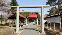 上芦別神社の鳥居