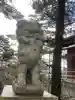 石鎚神社 土小屋遥拝殿の狛犬