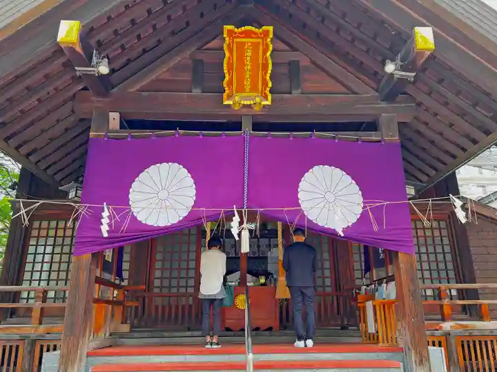 北海道神宮頓宮の本殿・本堂