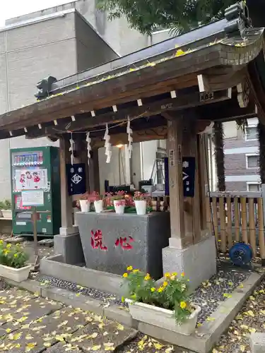 高円寺氷川神社の手水