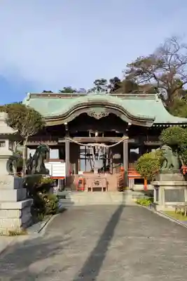 江名諏訪神社の本殿・本堂