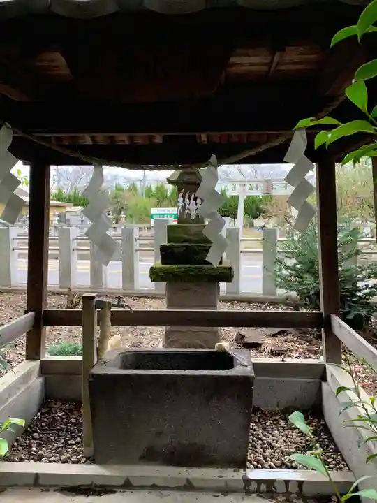 宗任神社の手水舎