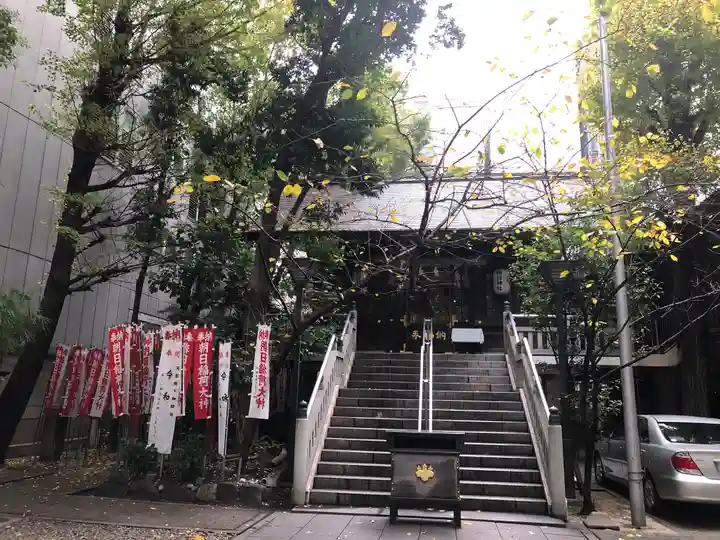 朝日神社の本殿・本堂