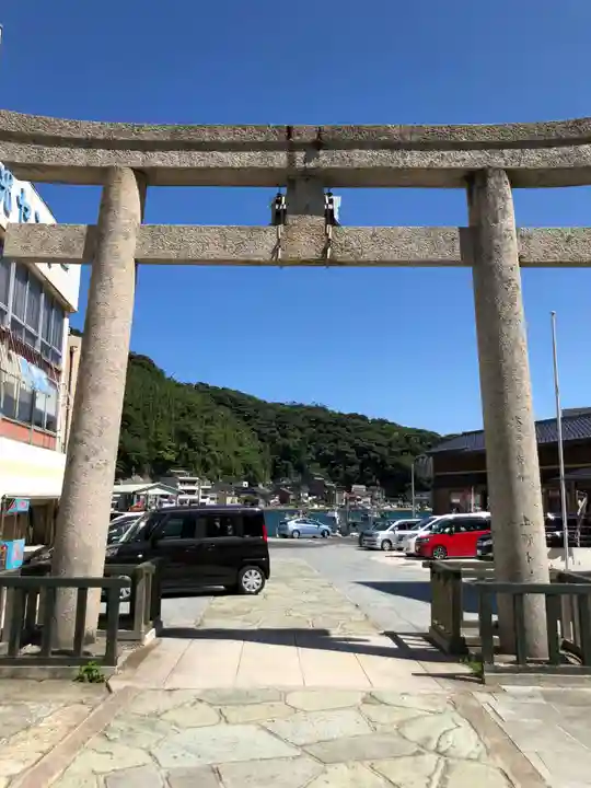 美保神社の鳥居