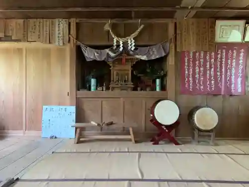 神明神社の本殿・本堂