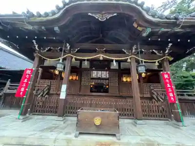 諏訪神社の本殿・本堂