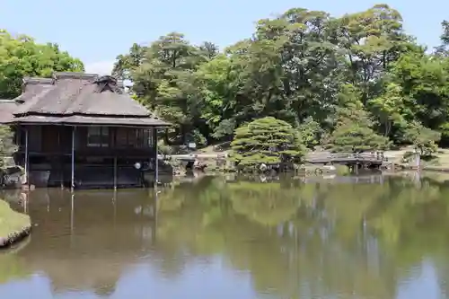 滋賀県護国神社の庭園