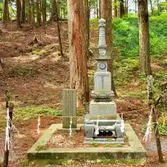 浪合神社の塔