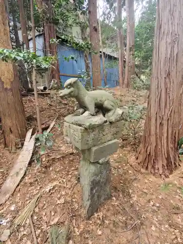 釜山神社の狛犬