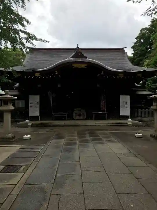 渋谷氷川神社の本殿・本堂